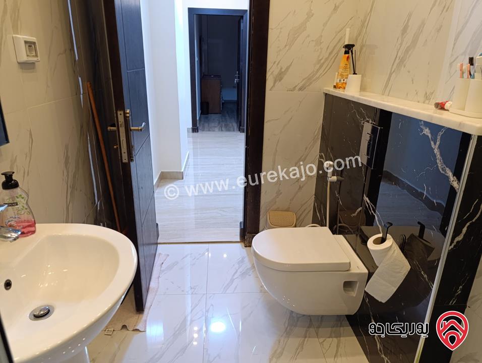 شقة تشطيبات سوبر ديلوكس مساحة 180م داخلي و 120م خارجي بإطلالة مميزة وسعر مغري للبيع في عمّان – ضاحية الياسمين (ربوة عبدون)