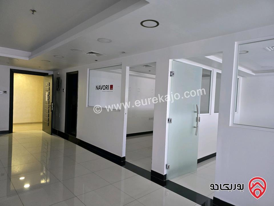 مكتب مميز مساحة 95م للايجار في عمان - السابع شارع عبدالله غوشه
