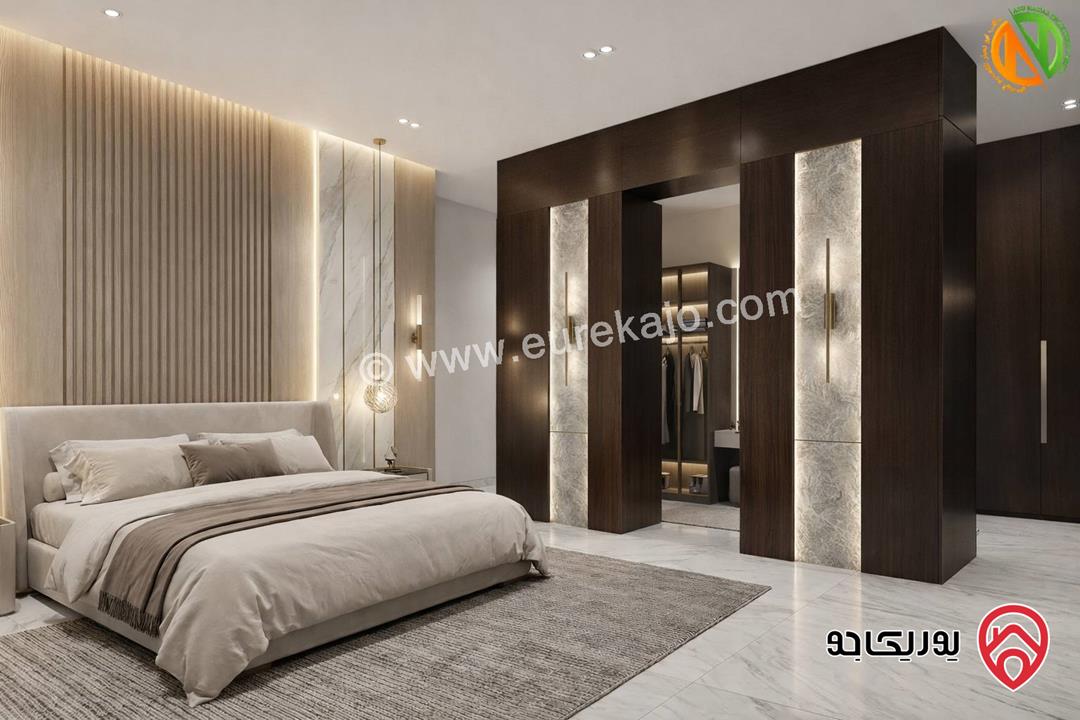 فلل متلاصقة مساحة 600م على أرض 1500م للبيع في عمان - عبدون الوسطاني