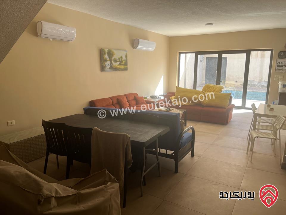 شاليه مساحة 160م على أرض 324م للبيع في الأغوار - منطقة الكرامة