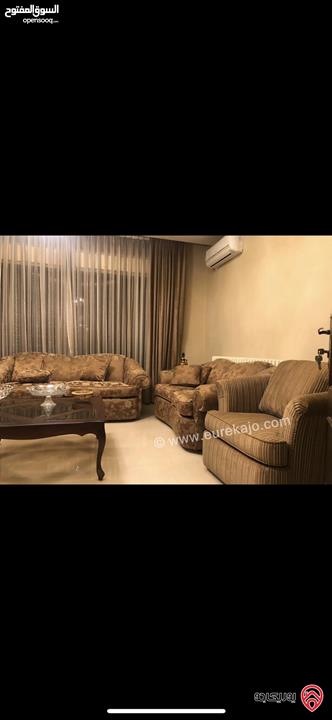 شقة مفروشة طابق أول مساحة 200م للايجار في عمان - خلدا