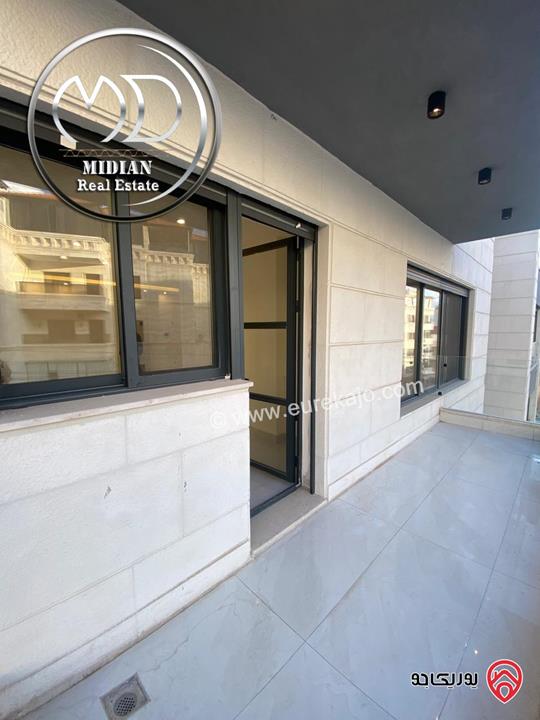 شقق أرضي وشبه أرضي جديدة للبيع في عمان - الرابية مساحات 150م & 170م مع تراسات و حدائق تشطيبات وديكورات فاخرة بسعر مميز