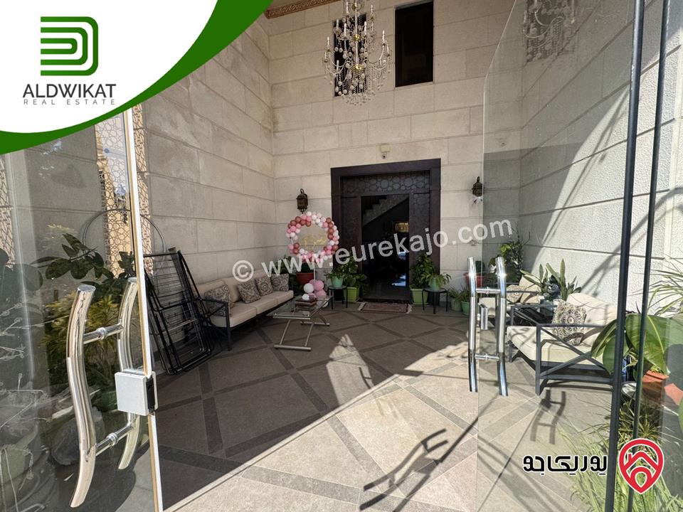 فيلا مستقلة مساحة الارض 2100 م ومساحة البناء 900م للبيع في عمان - مرج الحمام