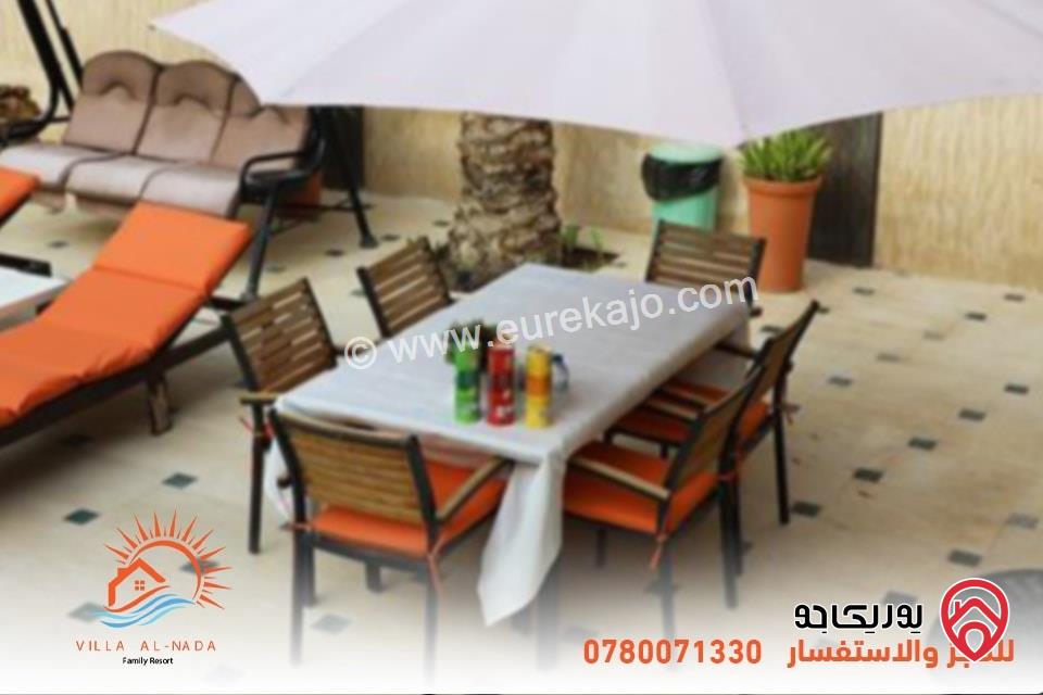 مزرعة - شاليه Villa Al Nada للايجار اليومي في البحر الميت 