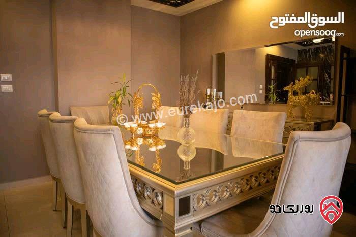 شقة مفروشة مساحة 160م طابق ثالث للايجار مفروشة في عمان - طريق المطار 