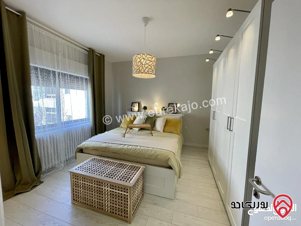 شقة مفروشة مساحة 100م للايجار في عمان - ام اذينة 