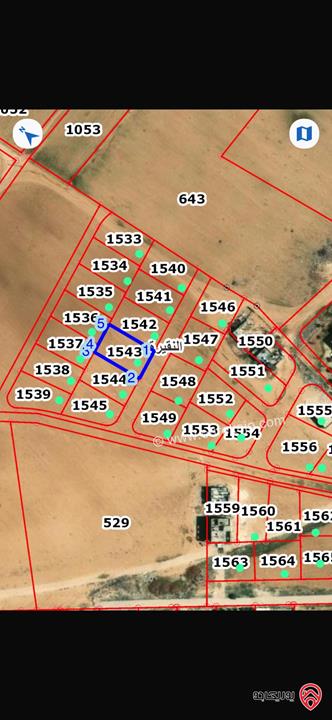 قطع اراضي مساحة من 657م - 806م للبيع في عمان - الموقر النقيرة