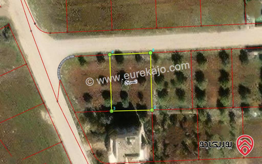قطعة ارض مساحة 558م للبيع في اربد - الصريح 