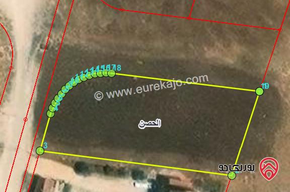 ارض مساحة 1012م للبيع في اربد - من ارضي الحصن حوض طبول كوتيه 