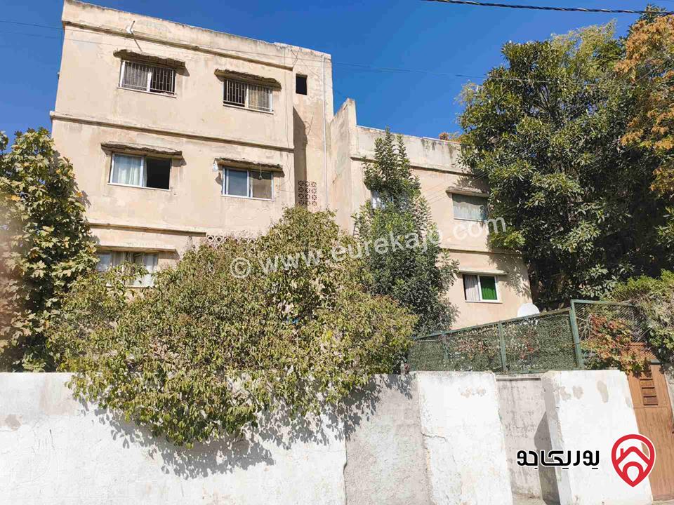 عمارة على ارض 596م للبيع في عمان - جبل النزهة 