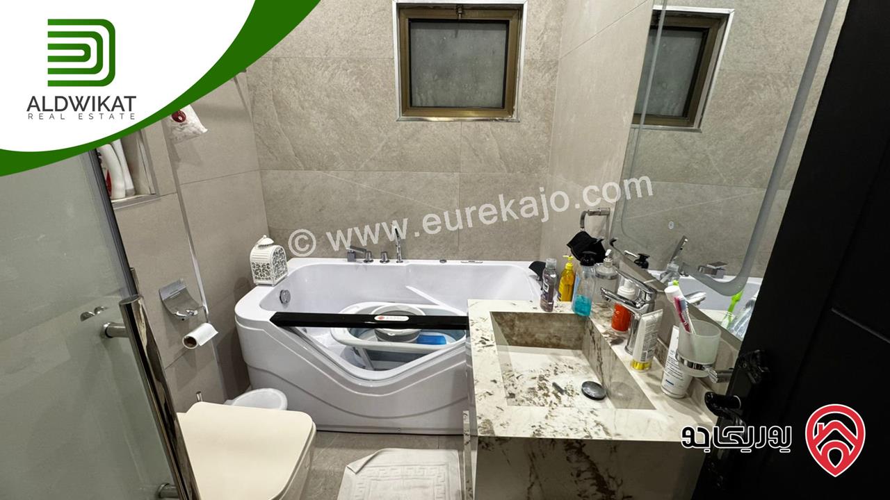 شقة أرضية للبيع في عمان - خلدا مساحة البناء 170م و مساحة الترس 20م موقع مميز