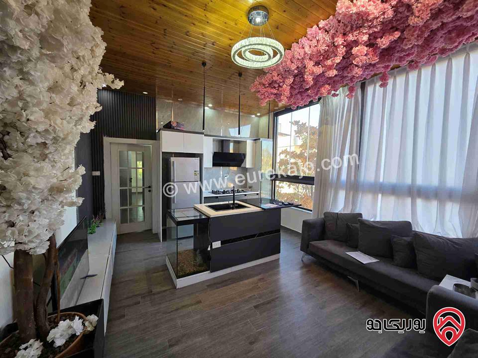 ستوديو مفروش مساحة 50م للإيجار – شهري ،اسبوعي ، يومي في عمان - الروابي / الدوار السابع