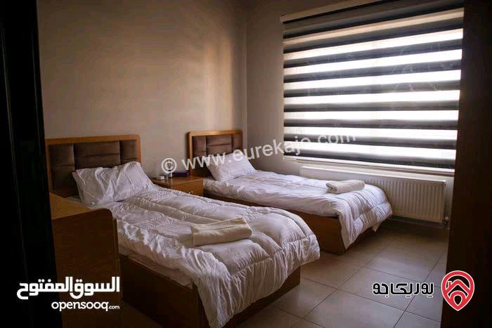 شقة مفروشة مساحة 160م طابق ثالث للايجار مفروشة في عمان - طريق المطار 