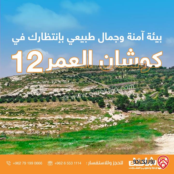 مشروع قطع اراضي سكنية مميزة بمساحات تبدأ من 675م للبيع في عمان - حسبان