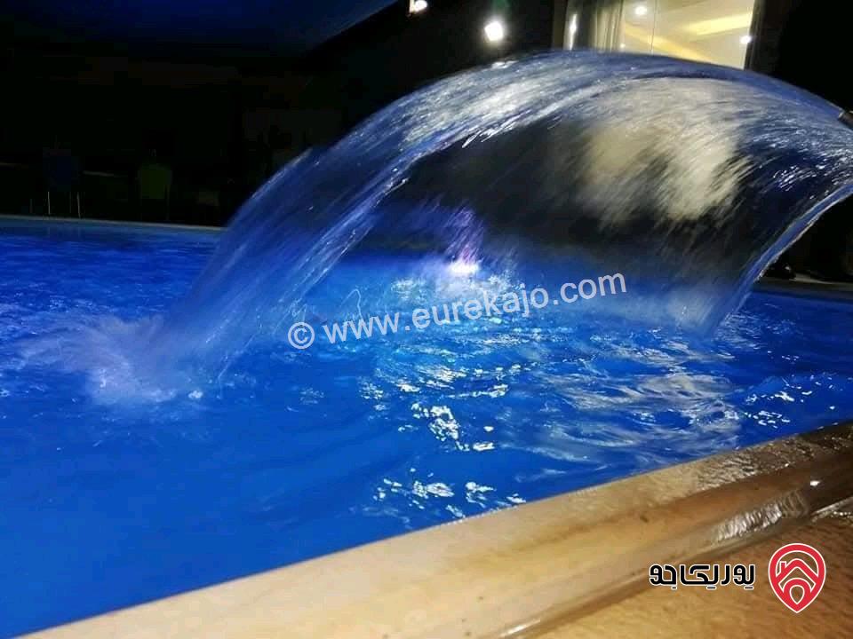 مزرعة و شاليه على أرض 5 دونم و 871م للبيع قرب منتزه زي - مدينة السلط 