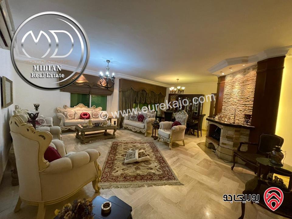 شقة مفروشة للايجار في عمان - دير غبار مساحة 300م طابق ثالث تشطيبات سوبر ديلوكس تصلح للأجانب و الهيئات الدبلوماسية