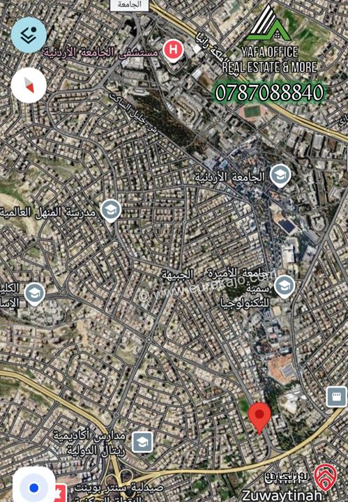 أرض مميزة مساحة 963م للبيع في عمان - الجبيهة – مقابل ام زويتينة  