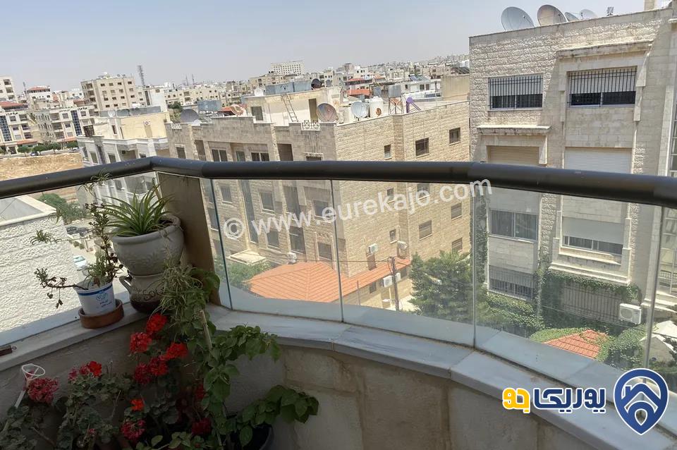 شقة سوبر ديلوكس طابق ثالث مساحة 208م للبيع في أم السماق 