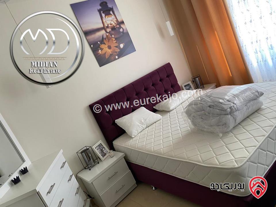 شقق مفروشة للايجار في عمان - ام السماق مساحات 100م & 140م تشطيبات وديكورات فندقية فرش فاخر بأسعار مميزة