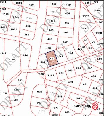 أرض مساحة 750م للبيع في عمان - عبدون