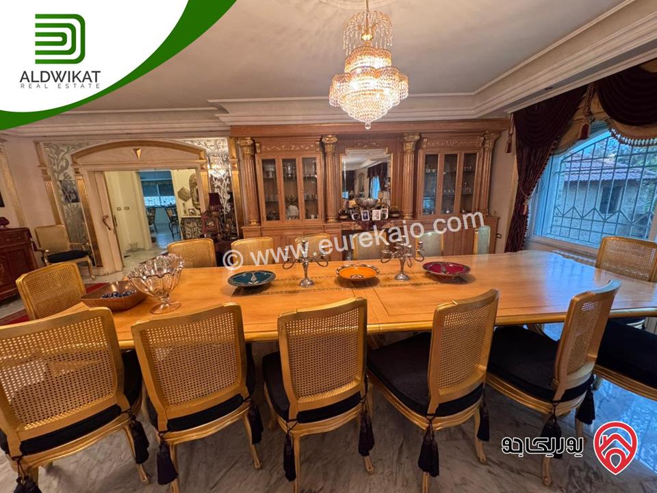 فيلا مستقلة للبيع في عمان - عبدون مساحة الارض 1000 م مساحة البناء 1050 م