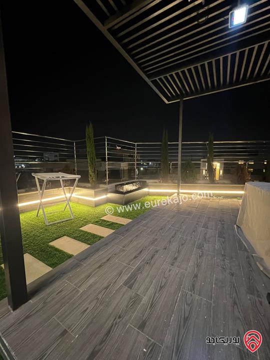 شقة فاخرة جديدة طابق ثالث دوبلكس مساحة 230م للبيع في عمان – خلدا