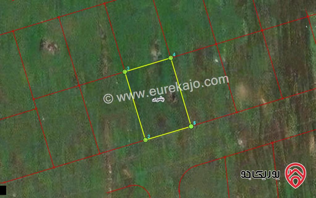 أرض مساحة 566م للبيع في اربد شرق طريق عمان وشرق اشارة بردى