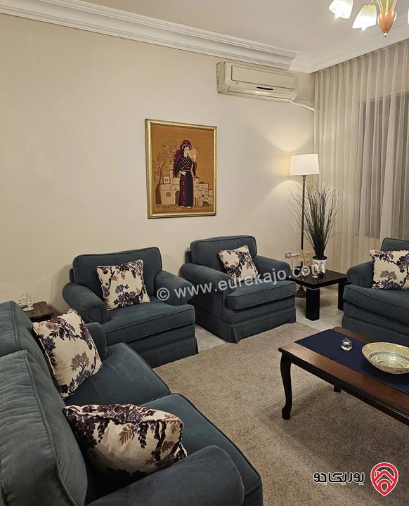 شقة مفروشة طابق أول مساحة 170م للايجار في عمان - عبدون 