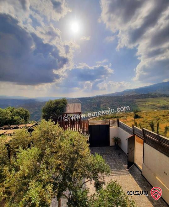 مزرعة مساحة الأرض 1300م والبناء 150م للبيع في جرش