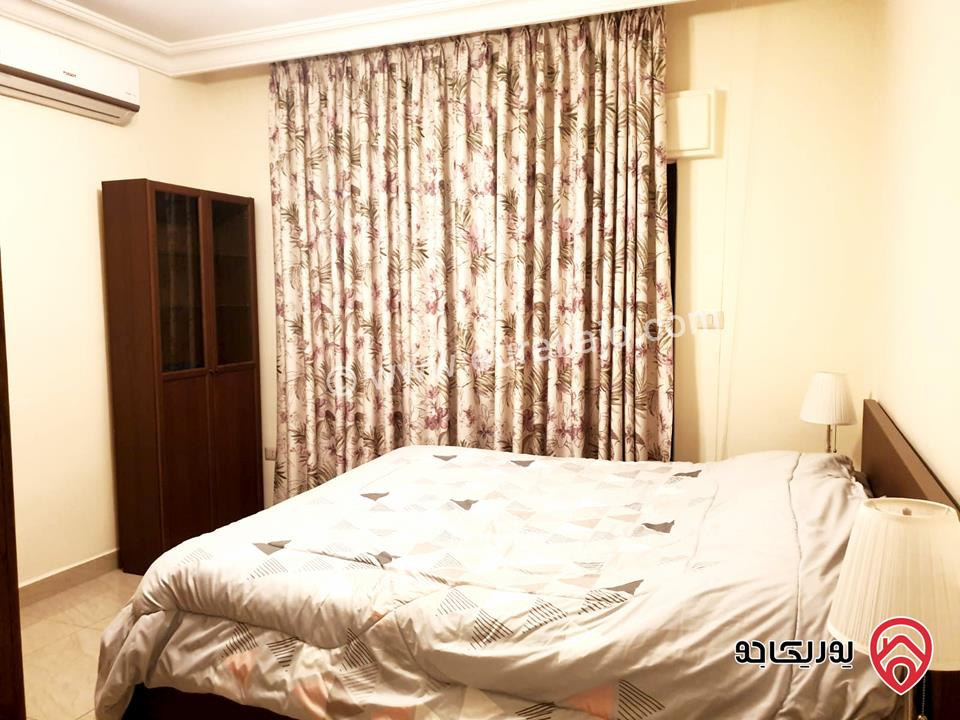 شقة طابق أول مساحة 120م للايجار مفروشة في عمان - الرابية