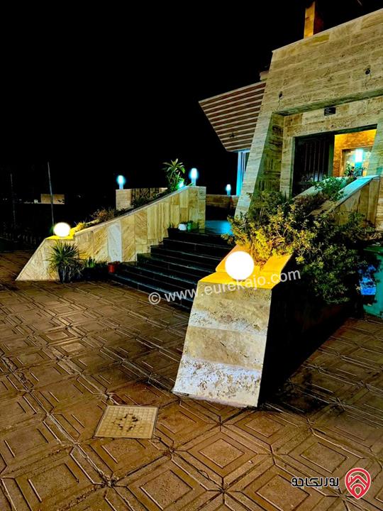 مزرعة مساحة الأرض 11 دونم وبناء مساحة 1200م للبيع في السلط