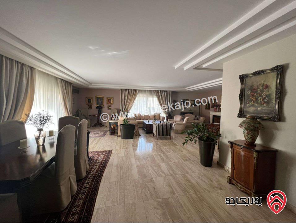 Luxury furnished apartment of 306 SQM for sale in Amman - Abdoun