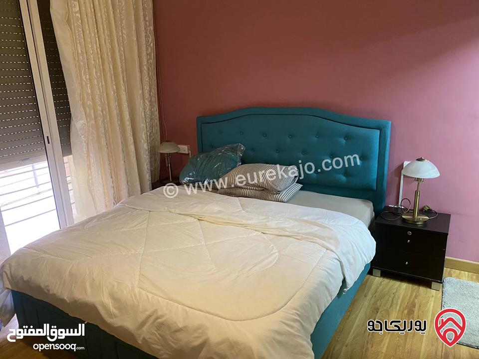 شقة مفروشة أرضية مساحة 96م للايجار في عمان - الدوار الرابع 