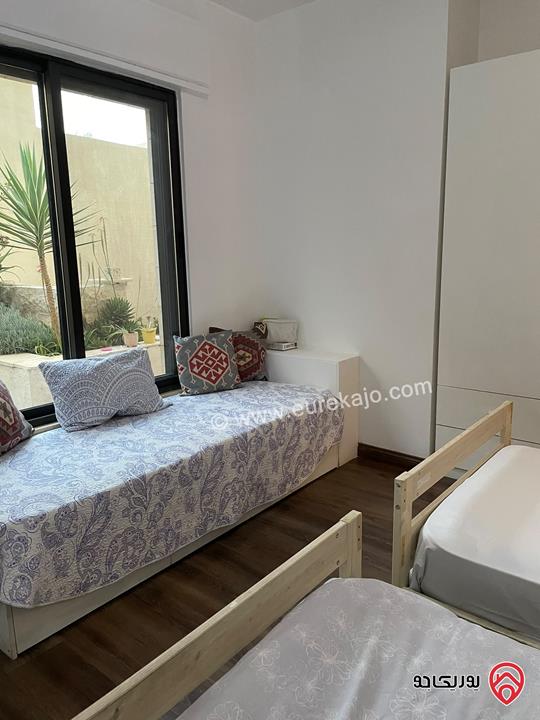 Furnished apartment 120 sqm with terrace 70 sqm For rent in Amman - Um Uthayna