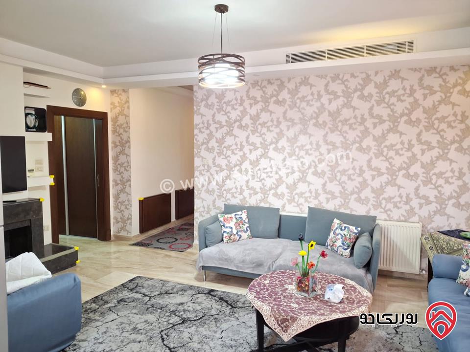 شقة مفروشة طابق ثاني مساحة 150م للبيع في عمان - عبدون الشمالي