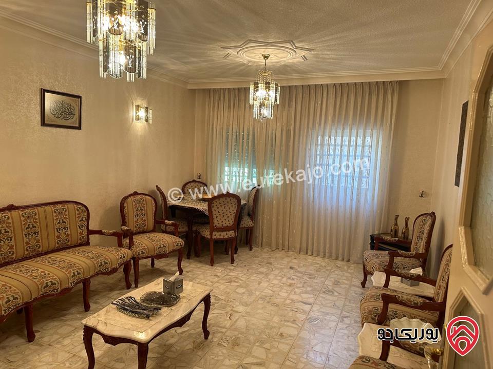 شقة مساحة 200 م طابق شبه أرضي للبيع في ضاحية الامير حسن