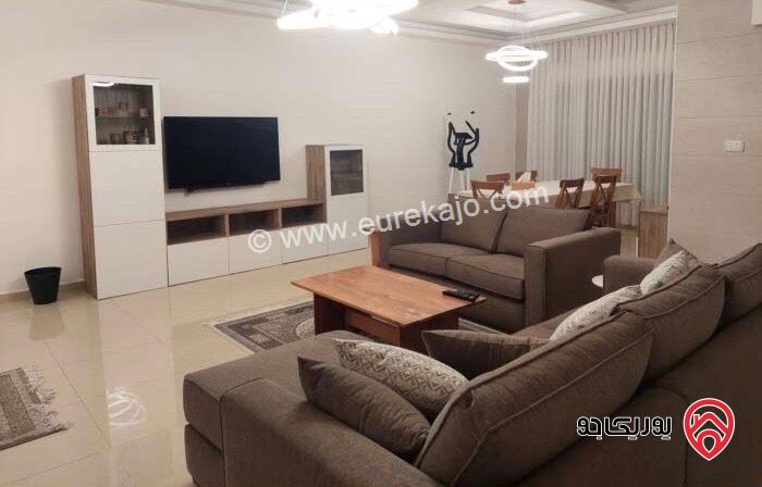 شقة مفروشة طابق أول مساحة 220م للايجار في عمان - مرج الحمام 