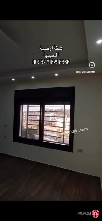 شقة ارضية مساحة 165م داخلي و 110م خارجي للبيع في عمان - الجبيهة