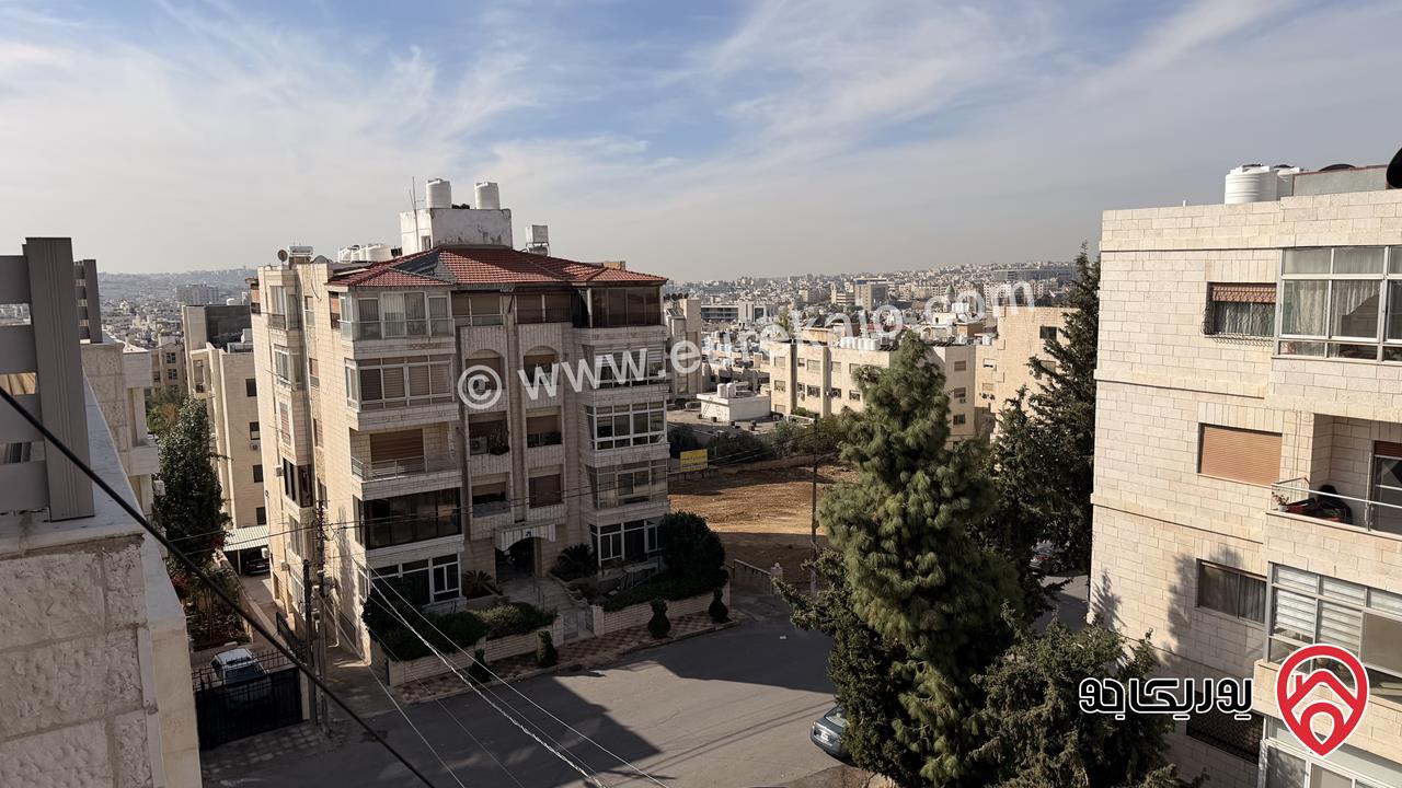 شقة مفروشة فاخرة مساحة 253م للبيع في عمان – الصويفية