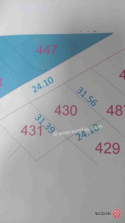قطعة ارض مساحة 721م للبيع في الكرك - الثنية بسعر مغري