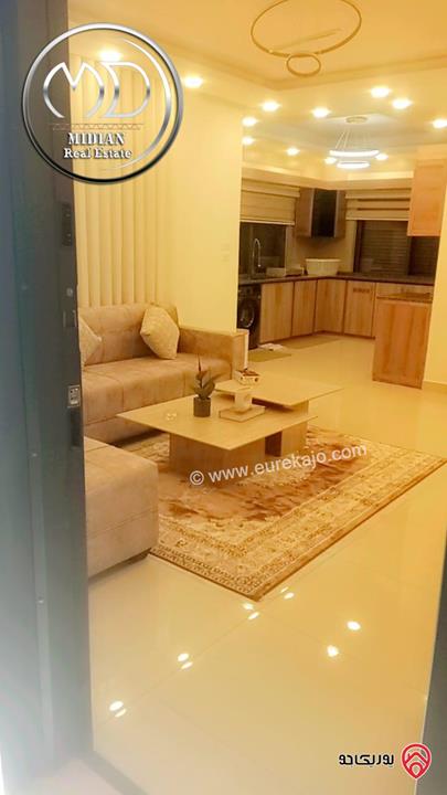 شقة مفروشة للايجار في عمان - ام السماق مساحة 135م طابق ثاني تشطيبات و ديكورات فندقية فرش فاخر