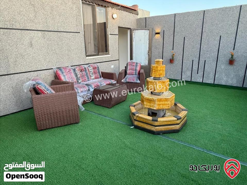 روف مفروش مساحة 150م للايجار في عمان - الجبيهة