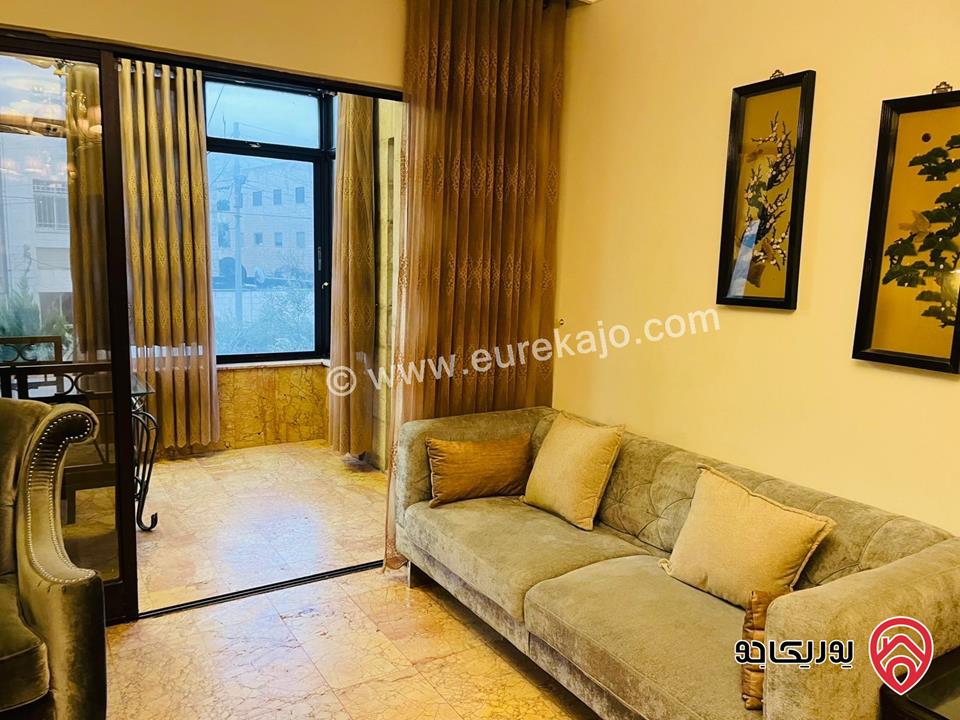 شقة مفروشة طابق اول من فيلا مساحة 150م للايجار مفروشة في عمان - الجبيهة 