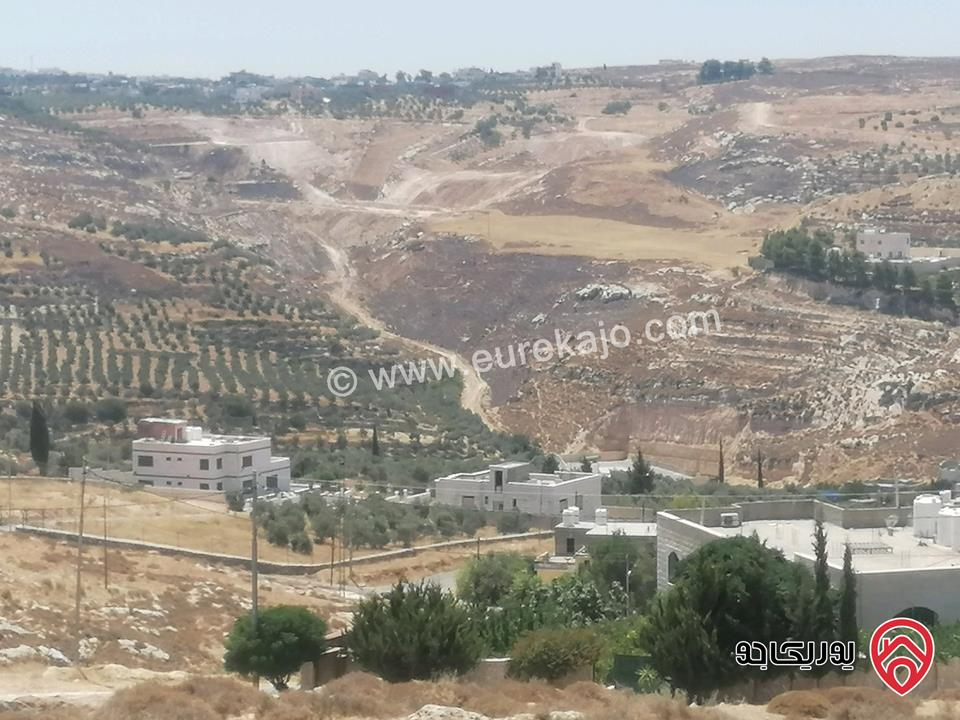 قطعة أرض سكنية بأطلالة دائمة مساحة 800 متر للبيع في عمان - ناعور