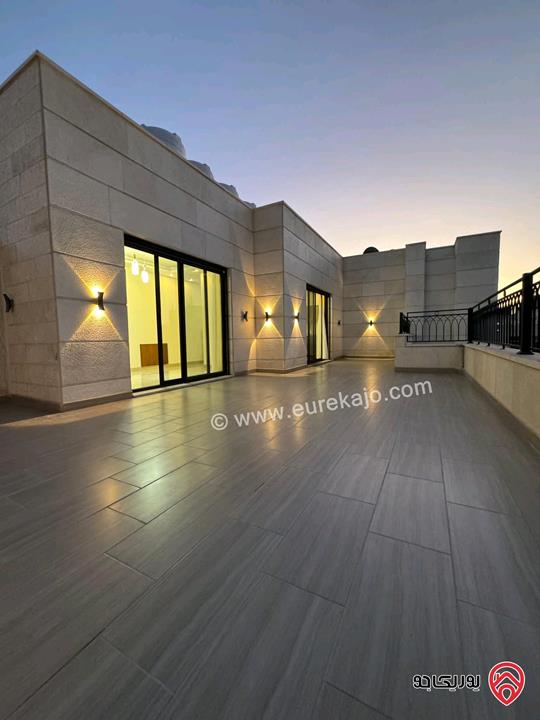 New furnished apartment with a Rooftop of 220 sqm for rent in Amman - Sweifieh (near Al Baraka Mall)