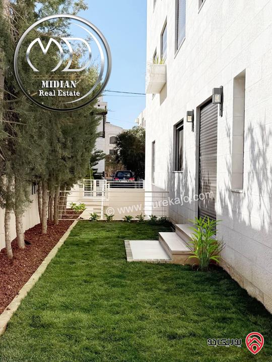 شقق ارضية دوبلكس للبيع في عمان - الكرسي مساحات 210م & 230م مع تراسات و حدائق تشطيبات عصرية فاخرة جديدة لم تسكن