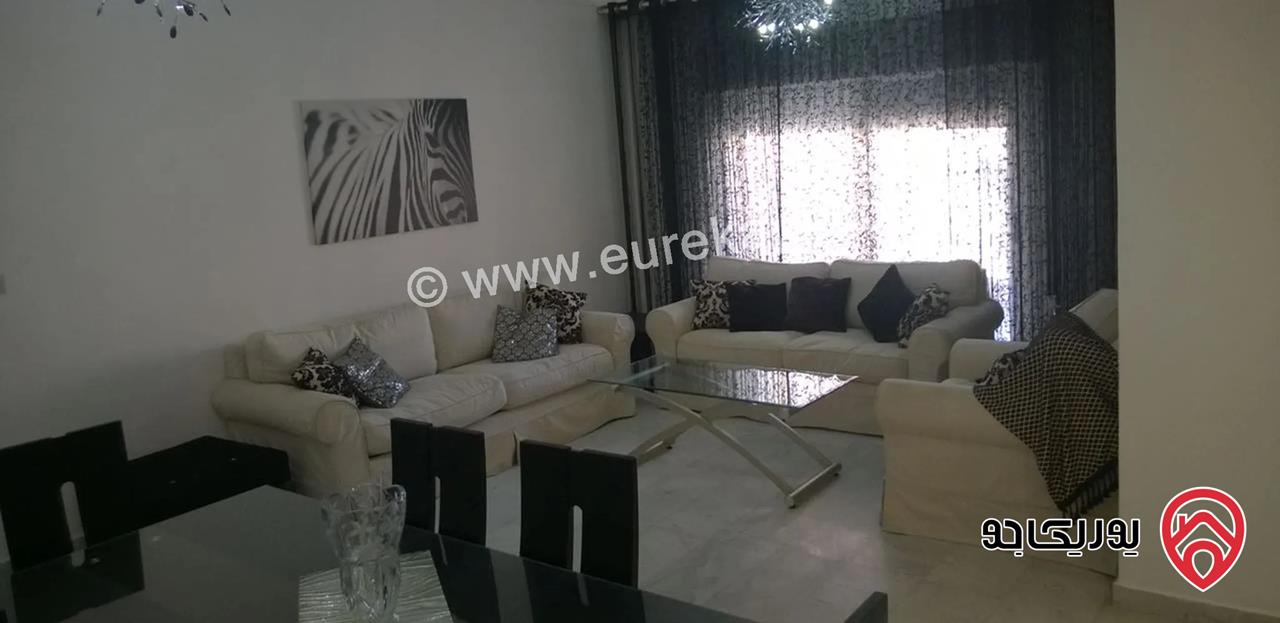 شقة طابق ثاني مساحة 135م مفروشة للايجار في عمان - الرابية