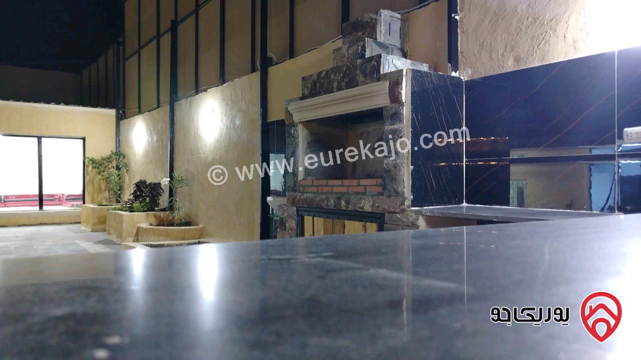 مزرعة مساحة الأرض 1 دونم والبناء 85م للبيع في البحر الميت - الشونة الجنوبة 