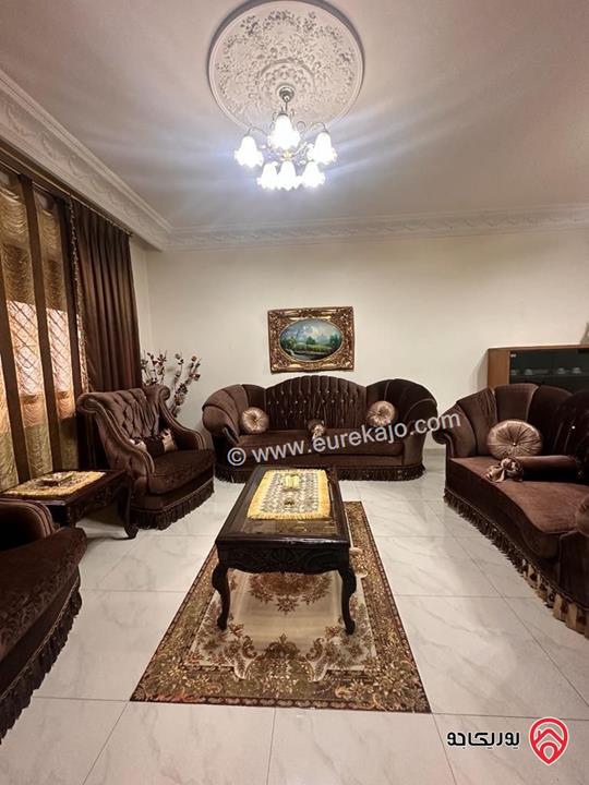 شقة مفروشة مساحة 250م طابق أرضي للايجار في عمان - الجاردنز