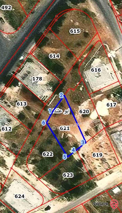 قطعة ارض مميزة مساحة 750م للبيع في عمان - ابو علندا اسكان الكهرباء